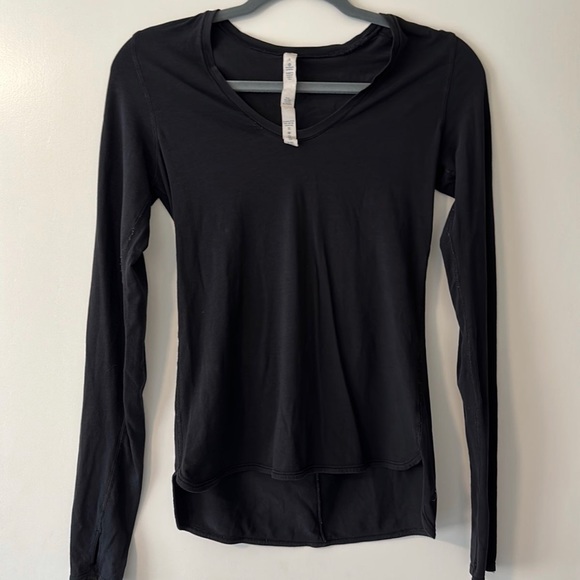 Lulumom Long Sleeve Shirt Thumb Holes Size 4 - Picture 1 of 4